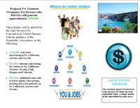 Tourism NOW flyer trifold front